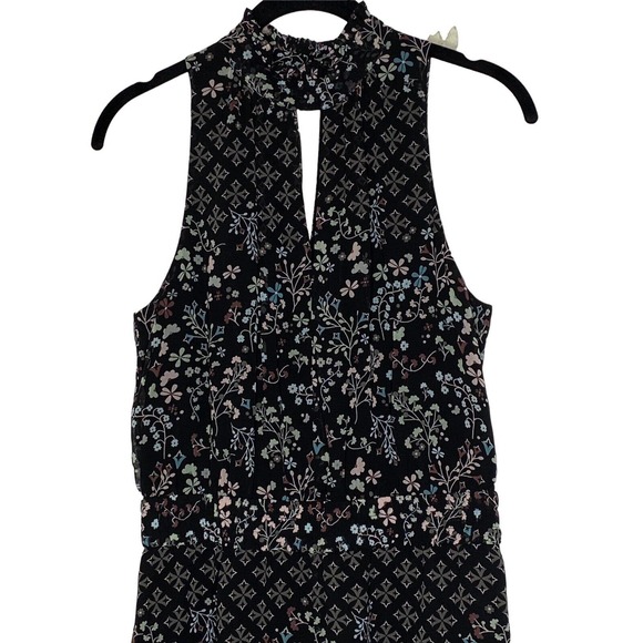 Ted Baker Womens Marcila Hazel High Neck‎ Jumpsuit Size 1 (US 4) Wide Leg Black - Picture 6 of 16